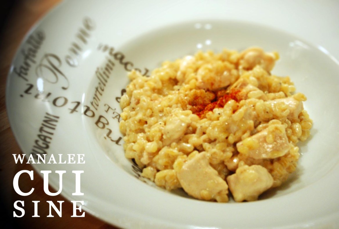 Risotto Ebly au poulet – Wanalee cuisine…