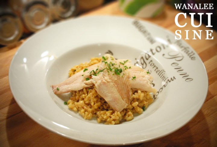 Risotto Ebly féra fumée