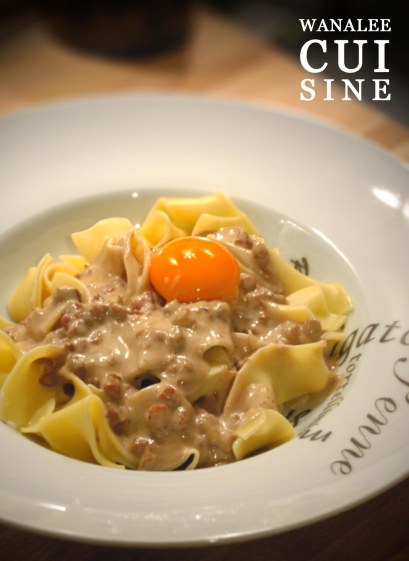 Carbonara balsamique