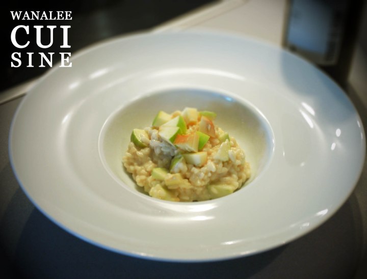 Risotto scarmorza pomme