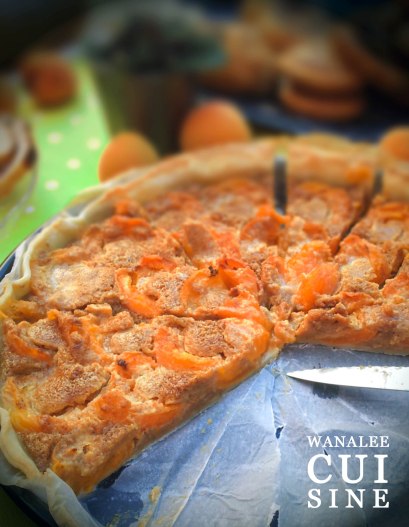 Tarte abricots amaretti
