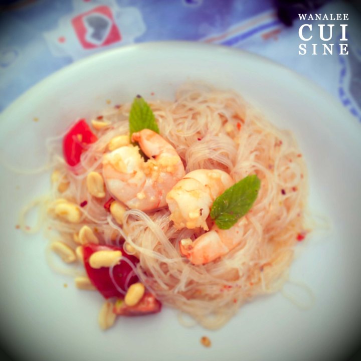 Salade vermicelles crevettes