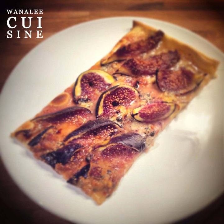 Tarte fin figue fourme