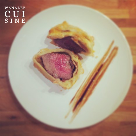 Boeuf en croûte figues porto