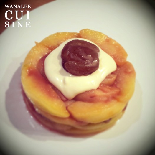 Pressée pommes marrons