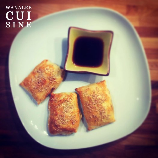 Rissoles au thon façon asiatique