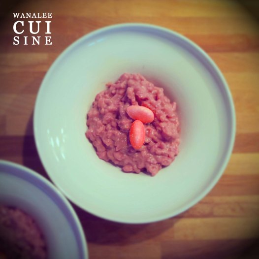 Riz au lait aux fruits rouges