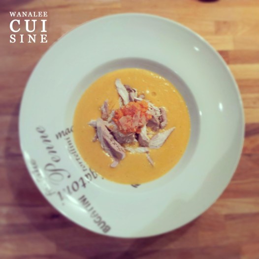 Velouté lentilles corail