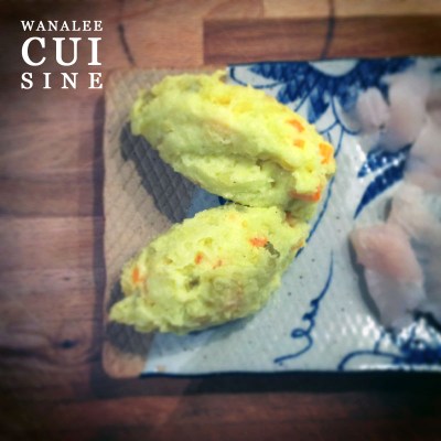 Purée de patate japonaise