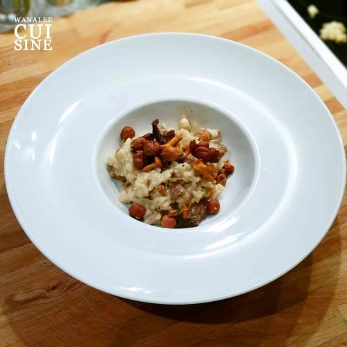 Risotto chanterelles chataignes