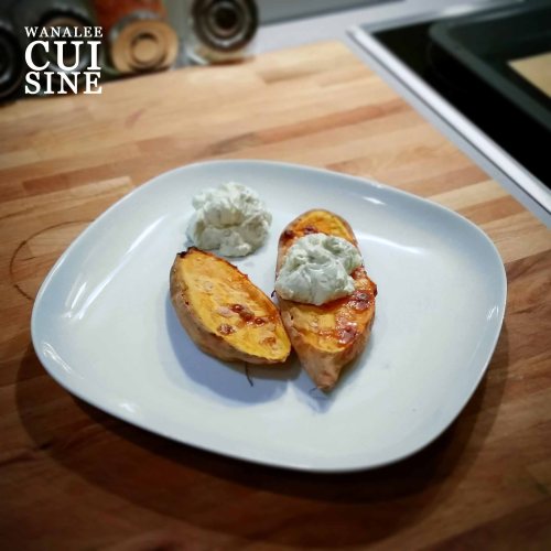 Patates douces cream cheese