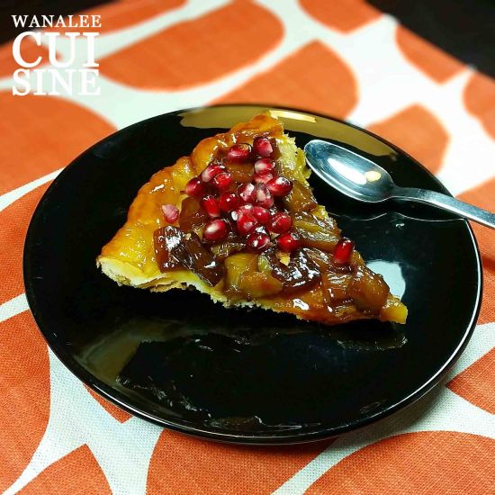 Tarte tatin rhubarbe