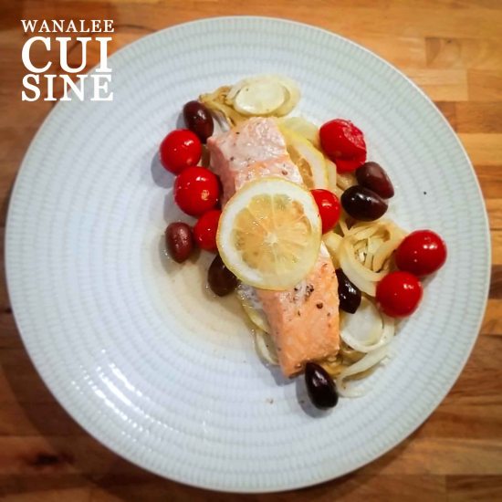 Papillote saumon méditerrannéenne 2