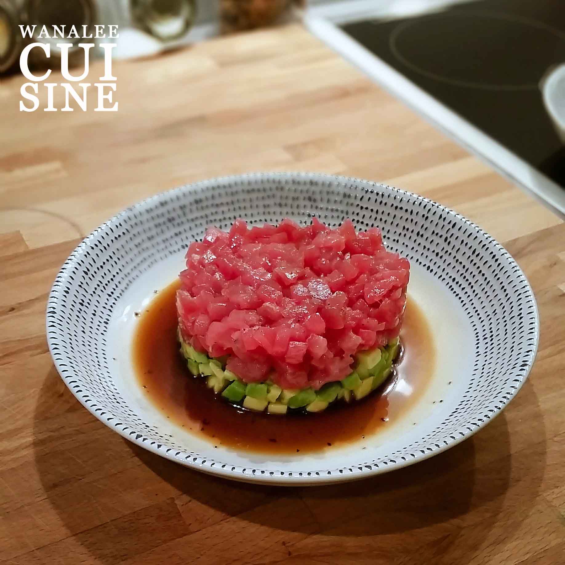 Thon et avocat japonaise