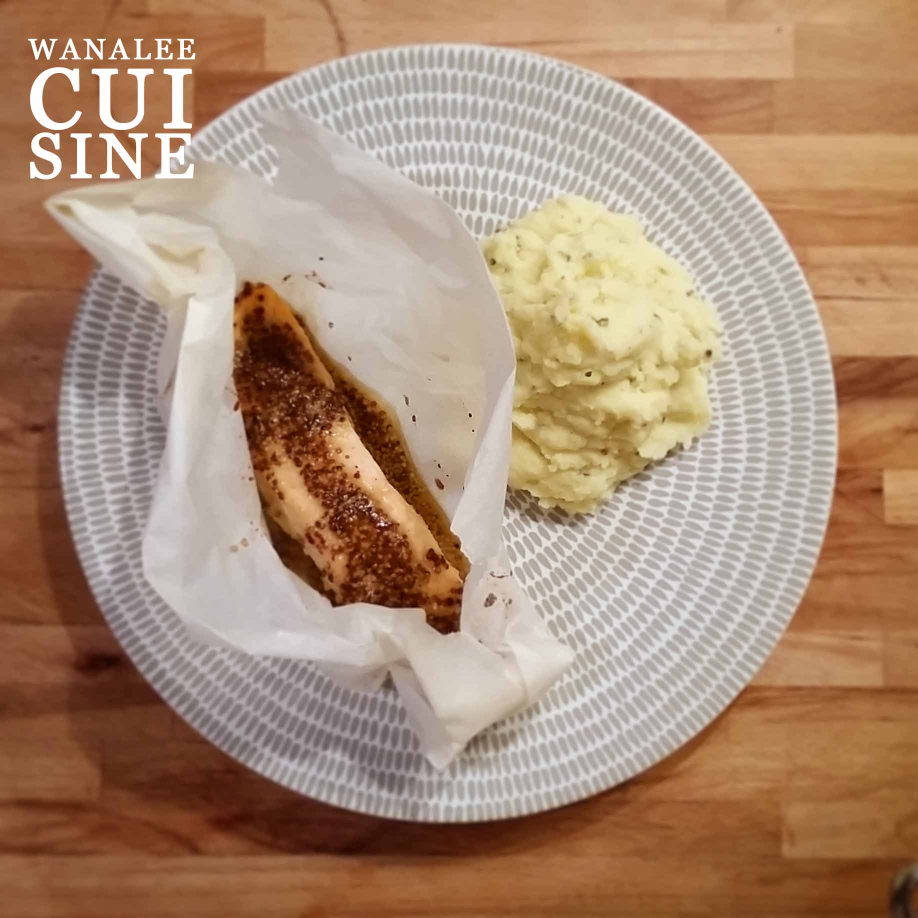 Saumon moutarde miel