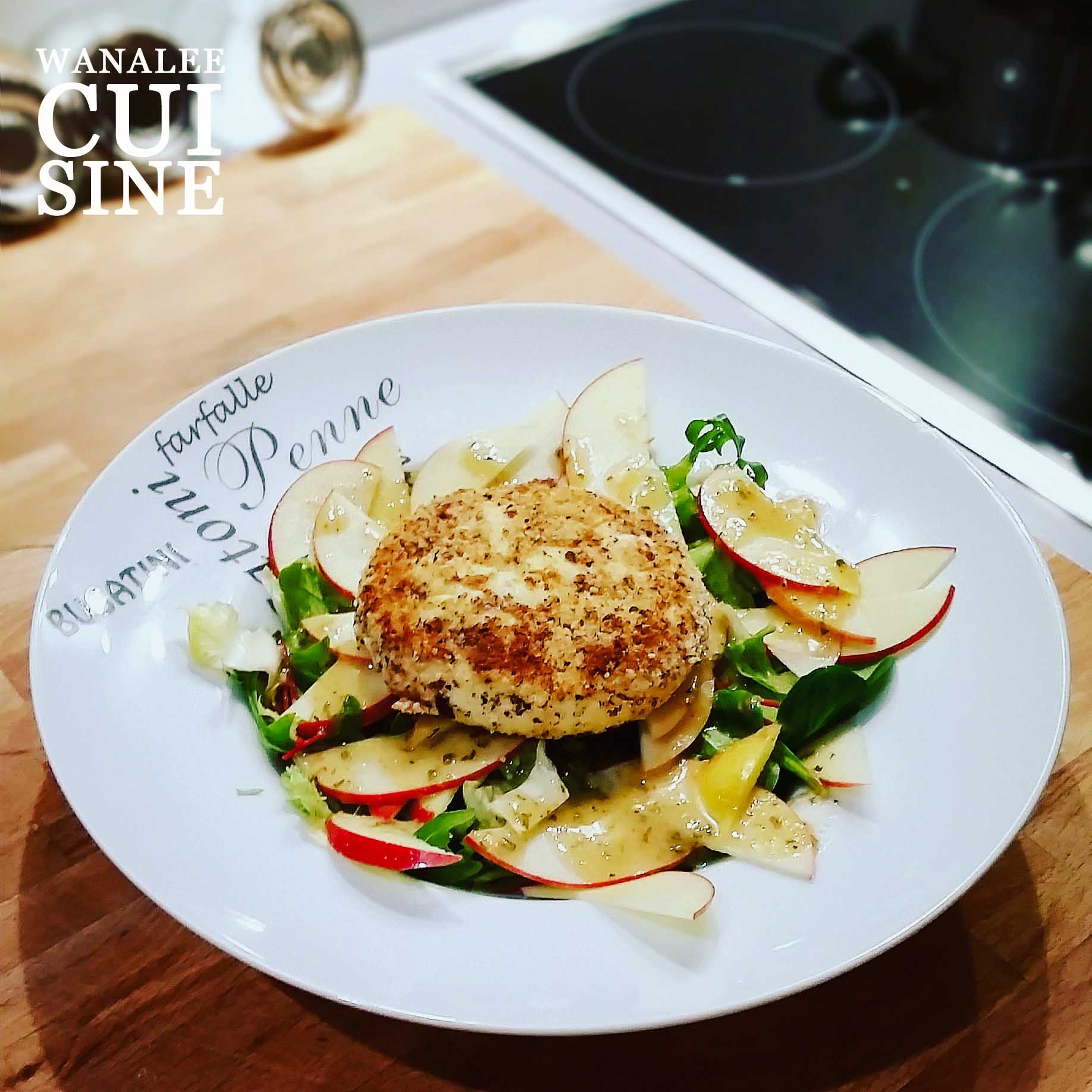 Tomme panée noisettes