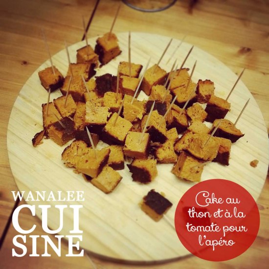 cake au thon et tomate